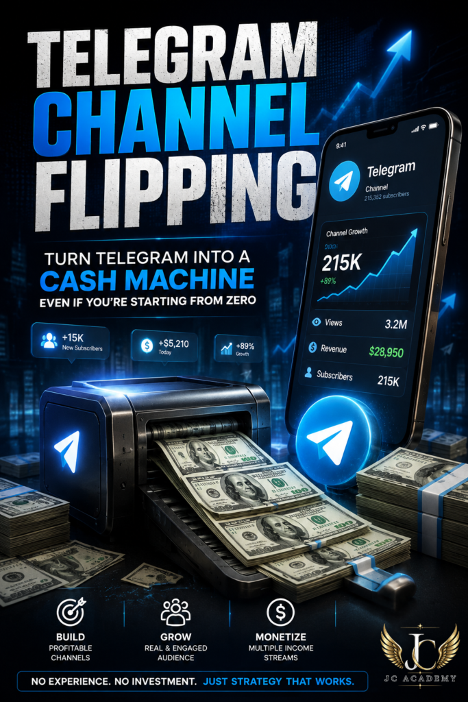 Telegram Channel Flipping